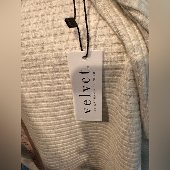 Velvet by Graham & Spencer Women's Pepper Boatneck Lux Rib‎ Sweater (A0057 B3) - Picture 6 of 9